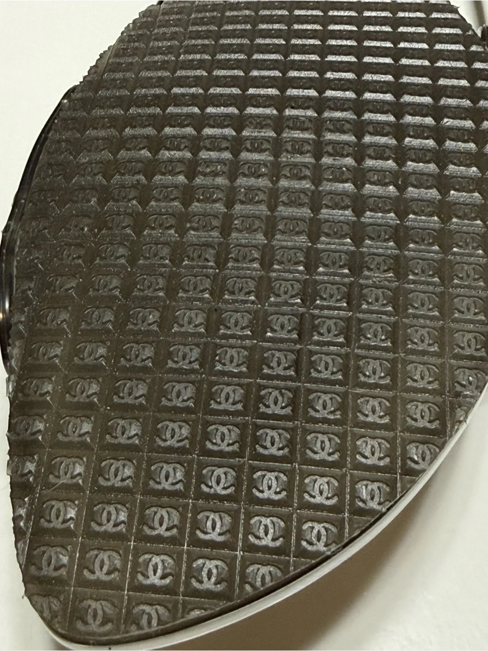 Chanel Black Transparent Jelly Slide Mules 2005
